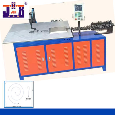 الفولاذ المقاوم للصدأ CNC 2D سلك الانحناء آلة الكربون الصلب لشماعات نوع S.