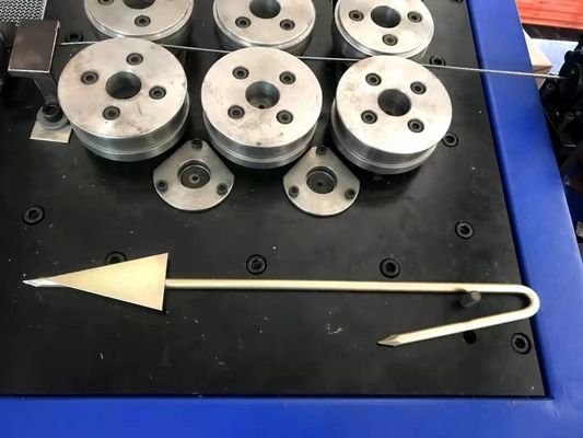 10mm سلك الانحناء آلة 2D صب قوس اللكم CE المعتمدة