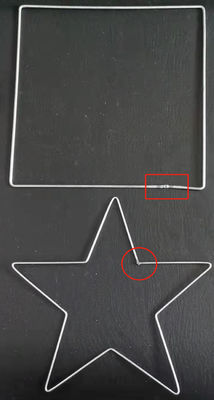 2mm - 6mm التلقائي سلك الانحناء آلة لحام بعقب لأسلاك الحديد