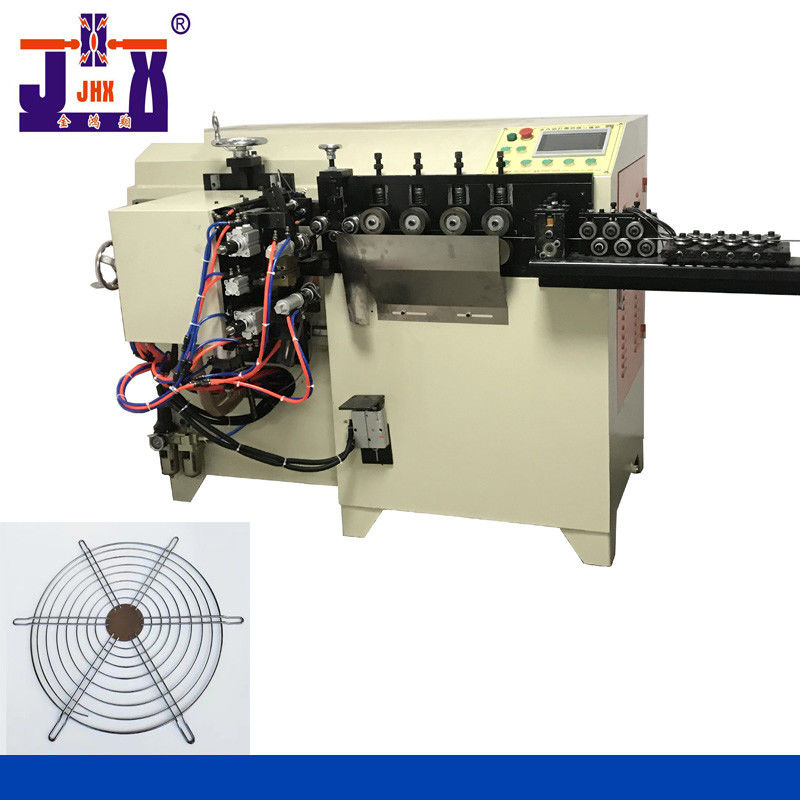 آلة صنع دائرة 50m / S 5.5KW 2-6mm لتغطية شبكة المروحة
