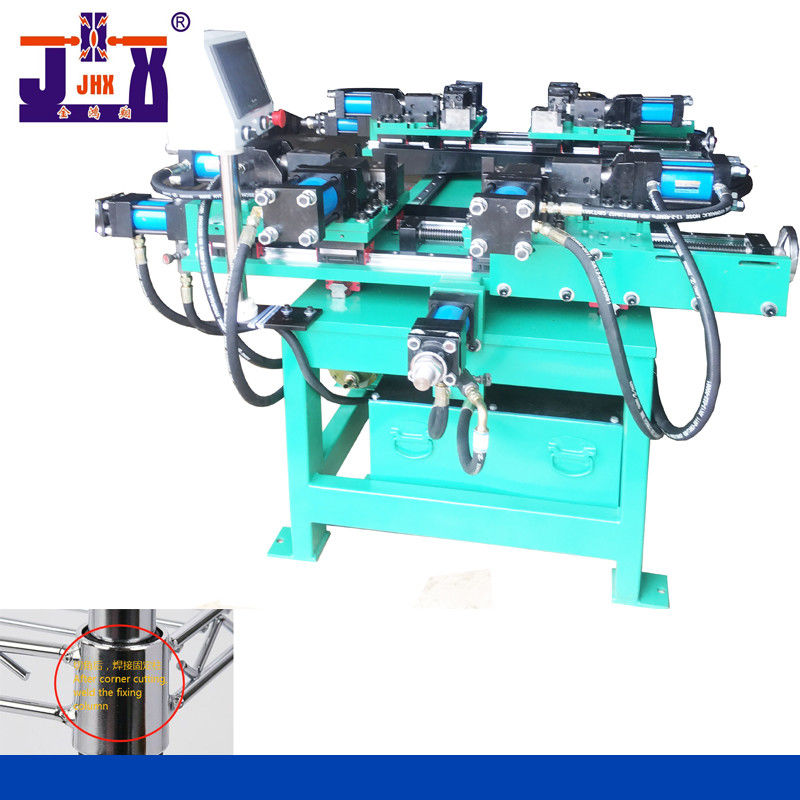 آلة قطع زاوية الشبكة 8 أسلاك حديدية تحكم PLC 380V 50Hz